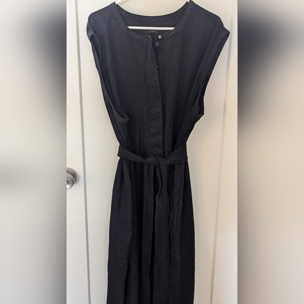 J.CREW LINEN DRESS - MIDI 3X
